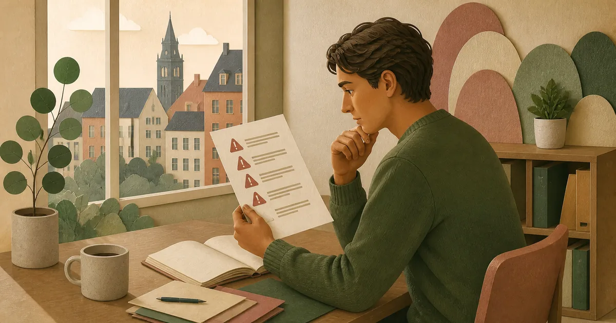 Editorial illustration for: 7 Red Flags in Job Postings You Should Avoid in 2026