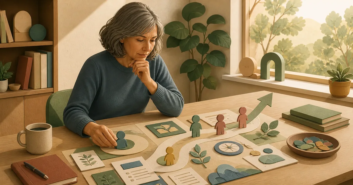 Editorial illustration for: Career Development 2026: How to Plan and Advance Your Career