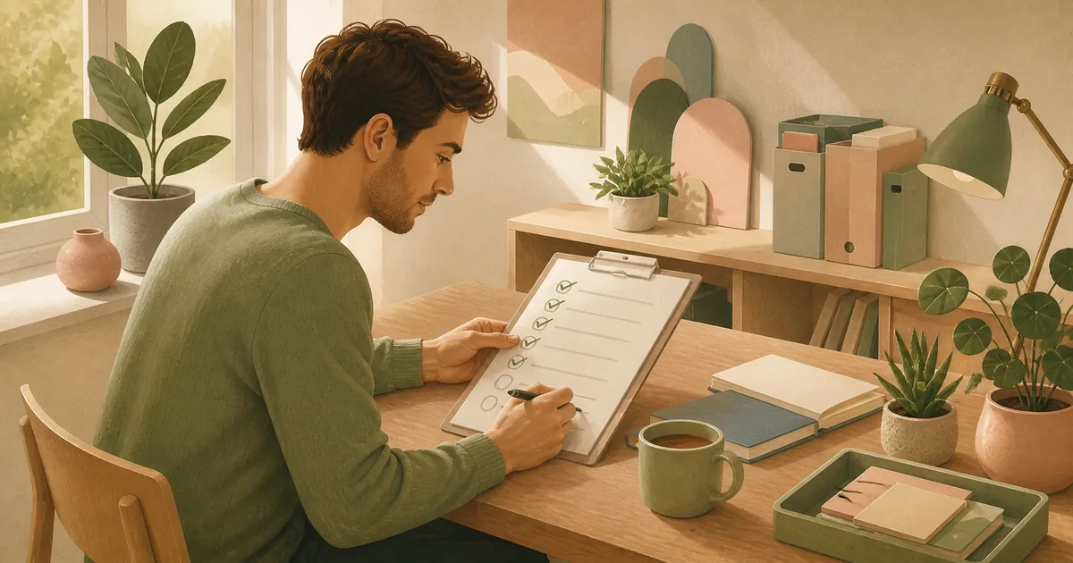 Editorial illustration for: First 30 Days at a New Job: Your Success Checklist 2026