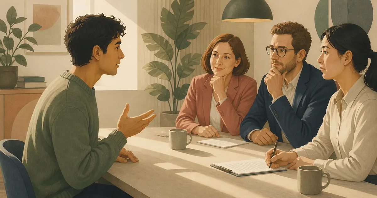 Editorial illustration for: Job Interview Tips 2026: 15 Expert Strategies to Land the Job