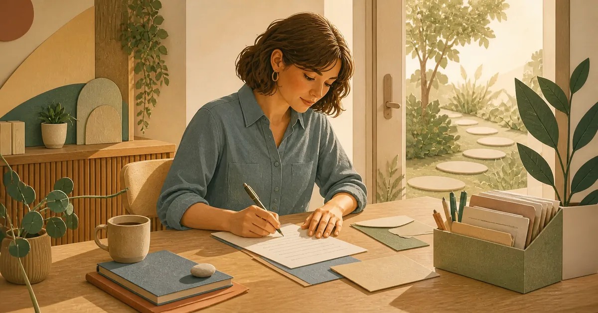 Editorial illustration for: How to Write a Resignation Letter in 2026: Templates + Examples