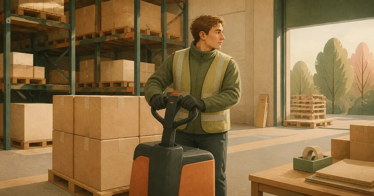 Editorial illustration for: Warehouse worker Salary in Denmark 2026: What Do Warehouse workers Earn?