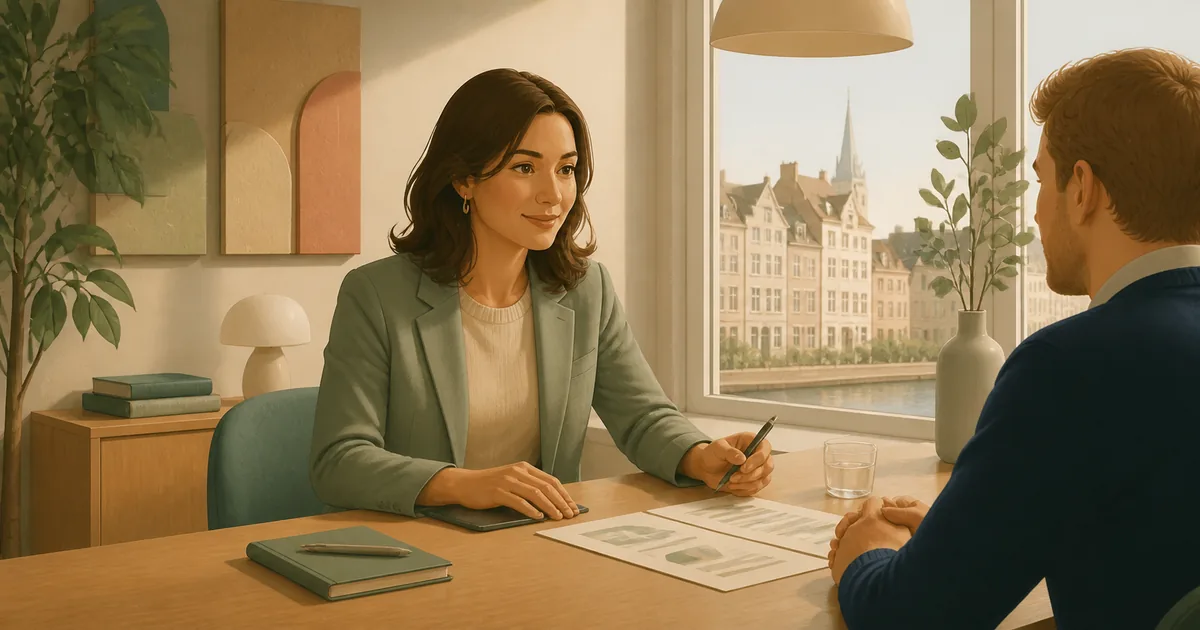 Illustration til: Finansrådgiver løn 2026: Hvad tjener finansrådgivere?