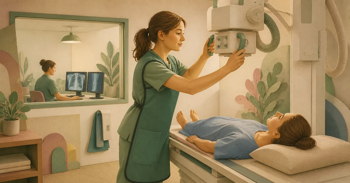 Illustration til: Radiograf løn 2026: Hvad tjener radiografer?